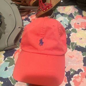 Coral Polo Hat